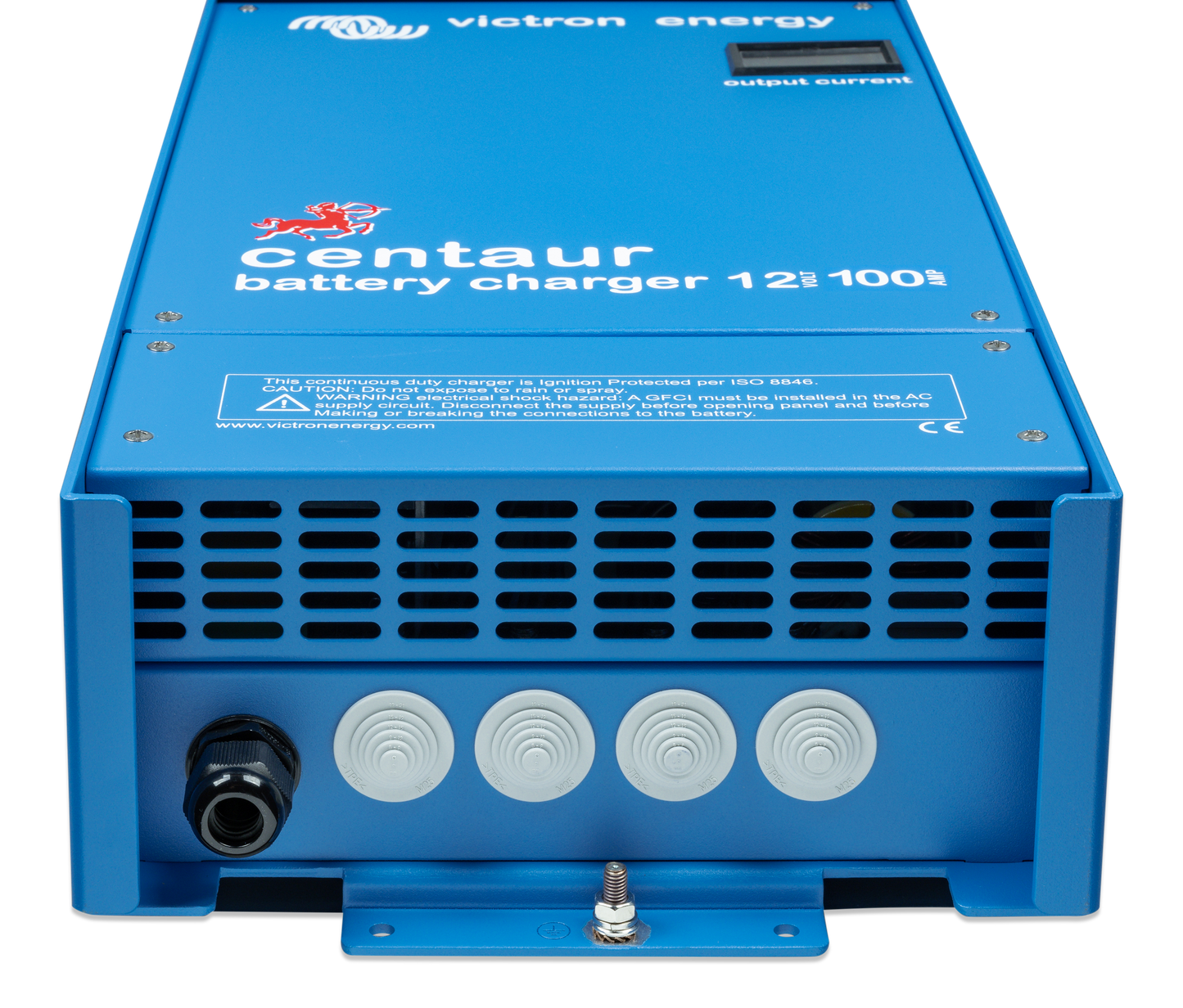Battery Charger, 12 Volt, 100 Amp 3 battery Bank Centaur Charger 12/100(3) 120-240V