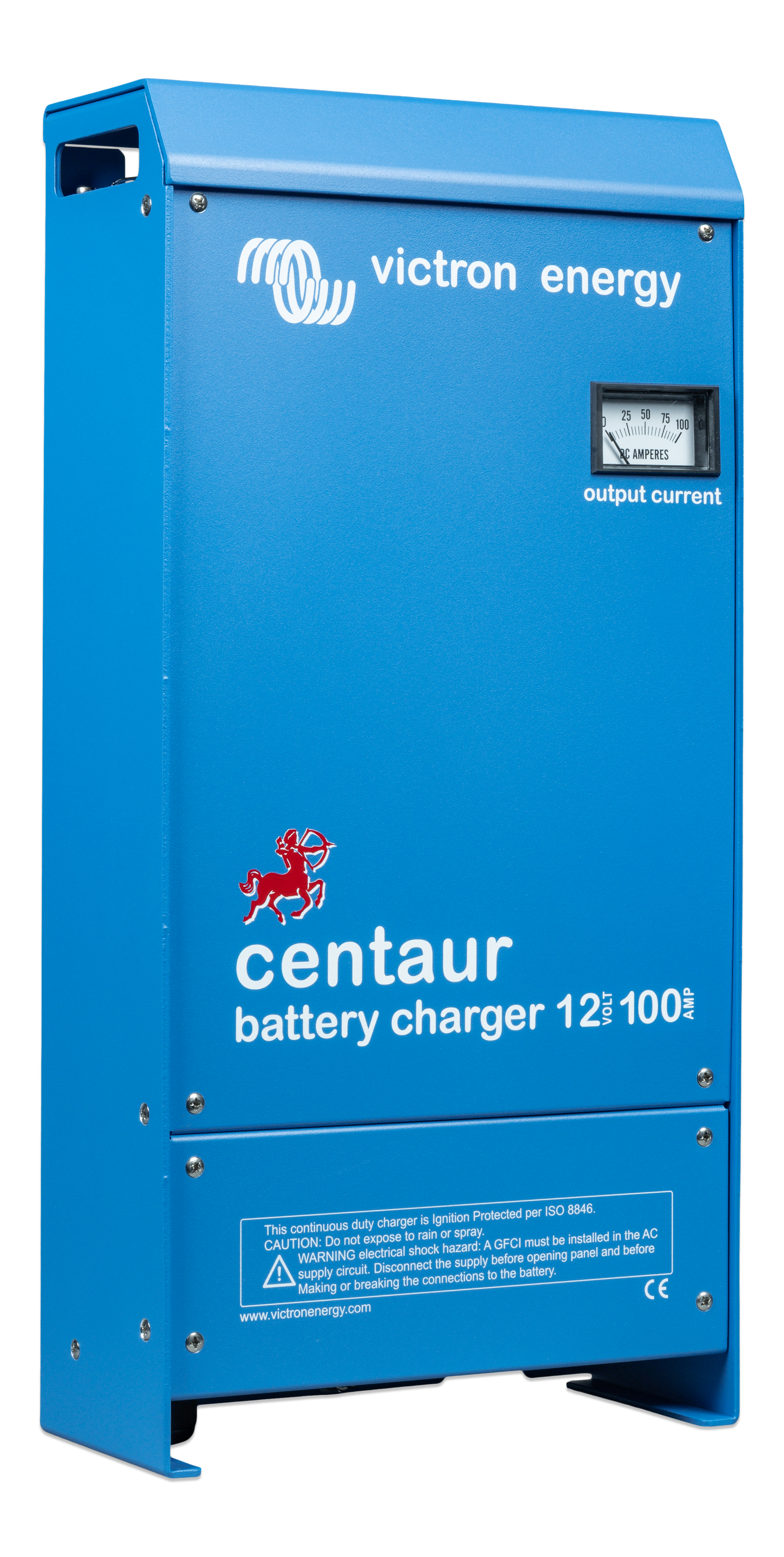 Battery Charger, 12 Volt, 100 Amp 3 battery Bank Centaur Charger 12/100(3) 120-240V