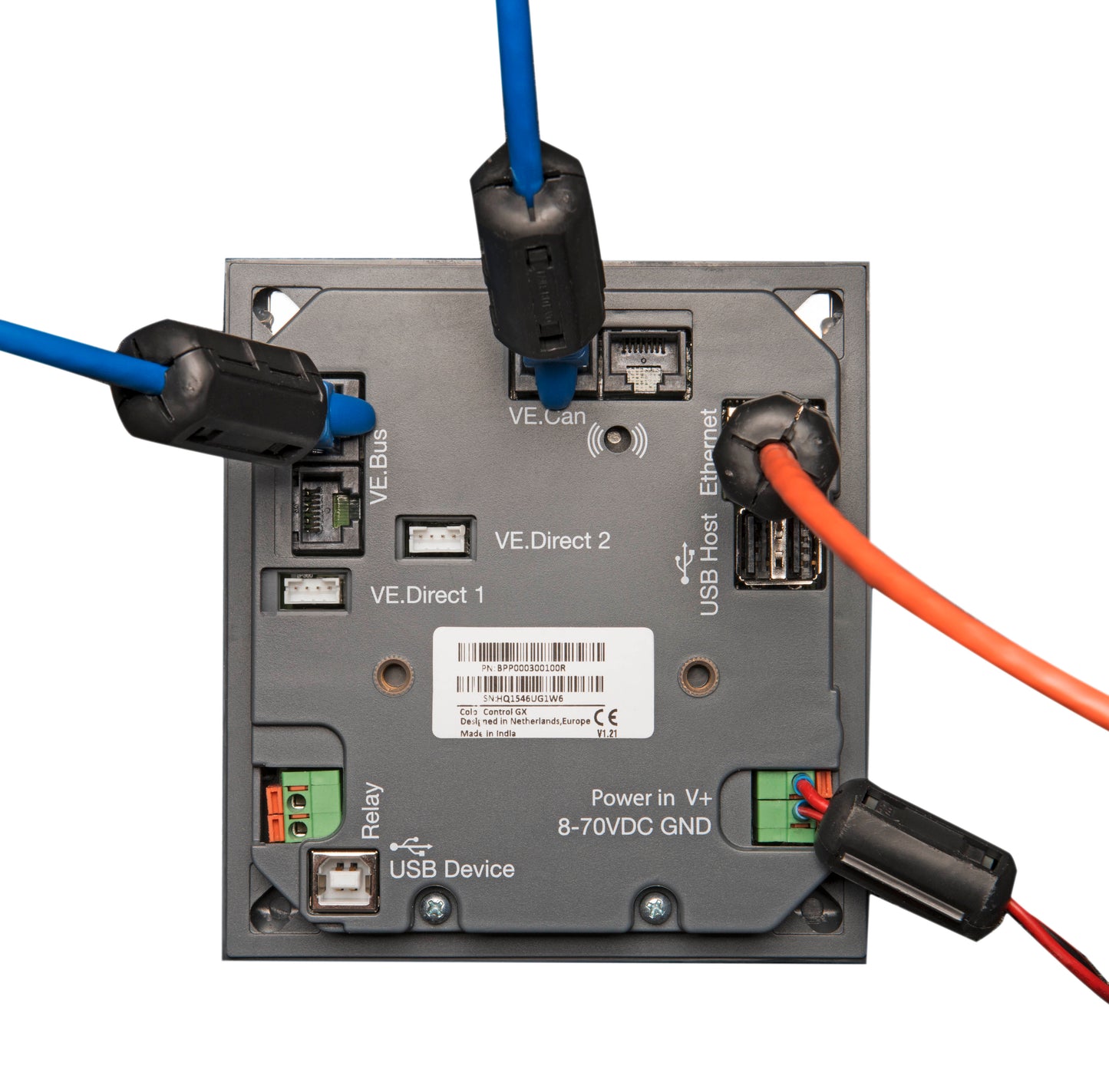 Remote Control with Colour Display for Victron Equipment