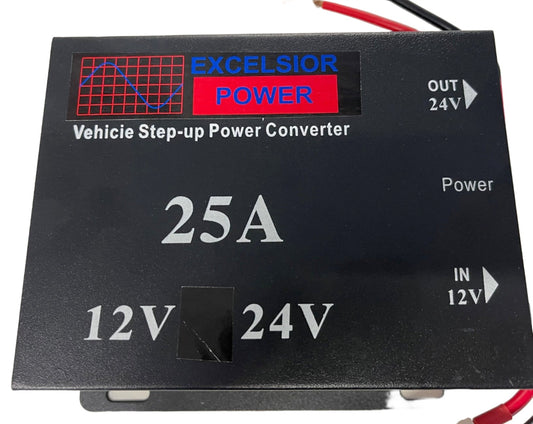 12 Volt to 24 volt, 25 amp converter