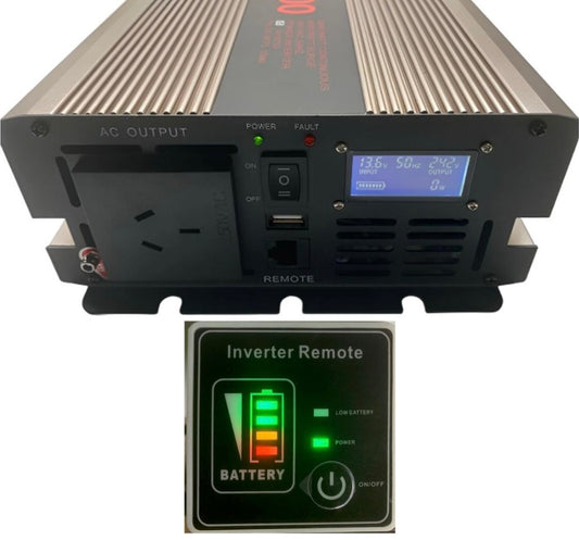 Inverter Charger, 2000 watt Surge , 12 volt, IC1000/12