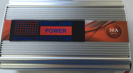 24 Volt to 12 volt, 30 amp converter