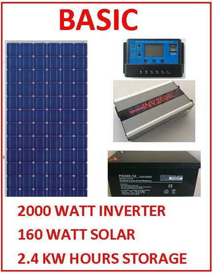 SOLAR INVERTER BATTERY PACKAGE BASIC