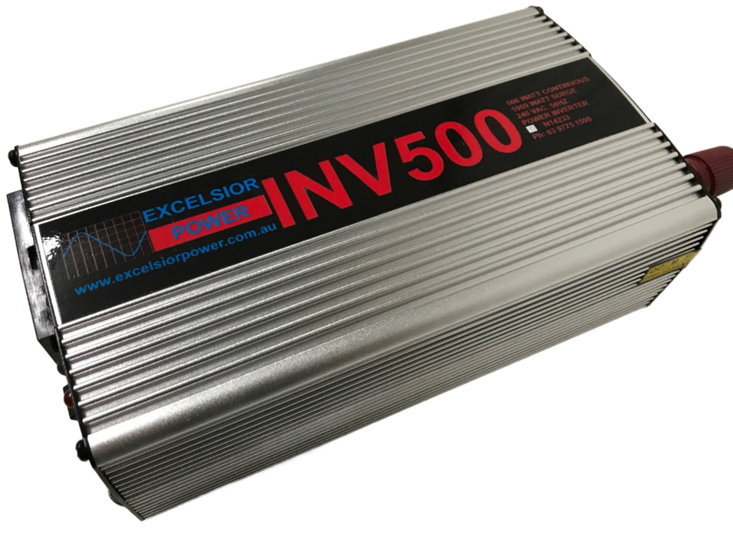 1000 WATT SURGE, 12 VOLT INVERTER  - INV500