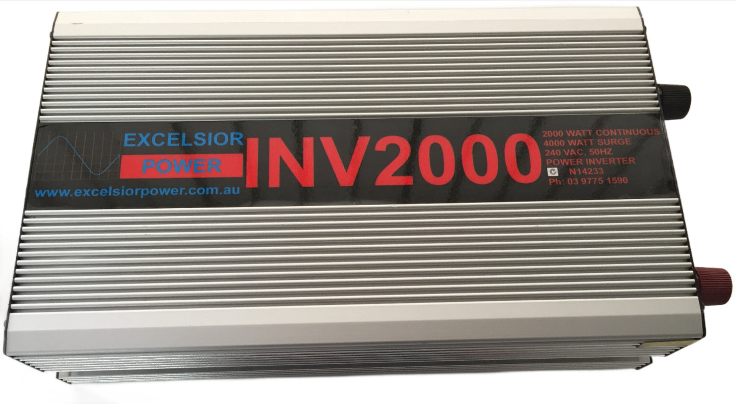 4000 WATT SURGE, 12 VOLT INVERTER - INV2000/12