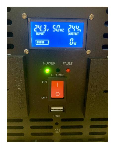 8000 WATT SURGE, 24 VOLT INVERTER - INV4000/24