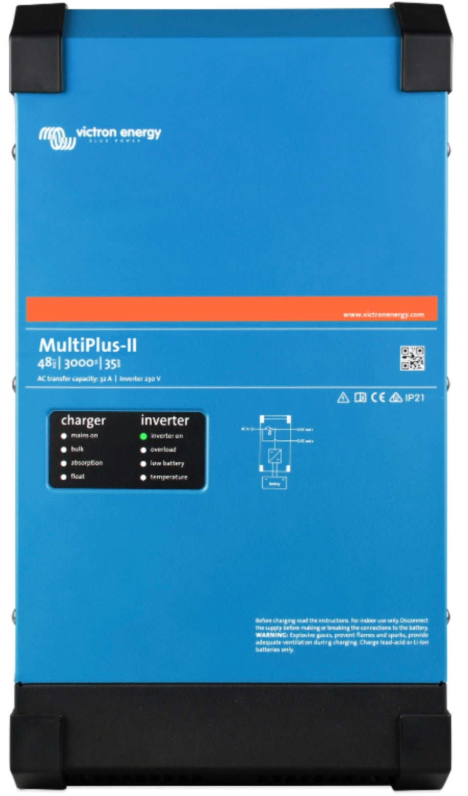 Victron Multiplus-II 3000 va, 48 volt inverter/Charger