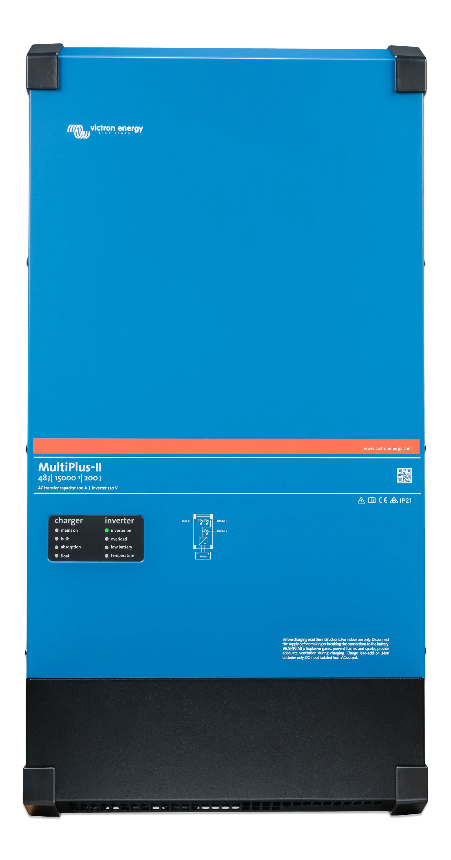Victron Multiplus-II 15000 va, 48 volt inverter/Charger