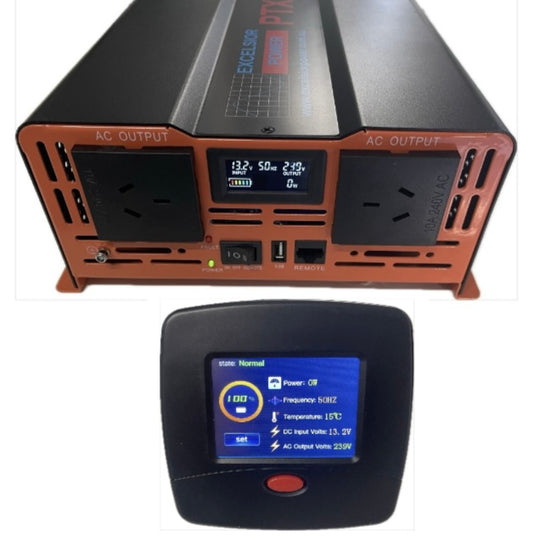 6000 watt surge 12 volt Pure sine wave inverter - PTX3000/12