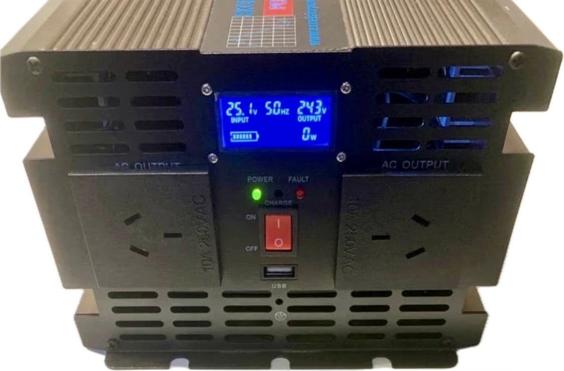 8,000 watt surge 12 volt Pure sine wave inverter - PS4000/12