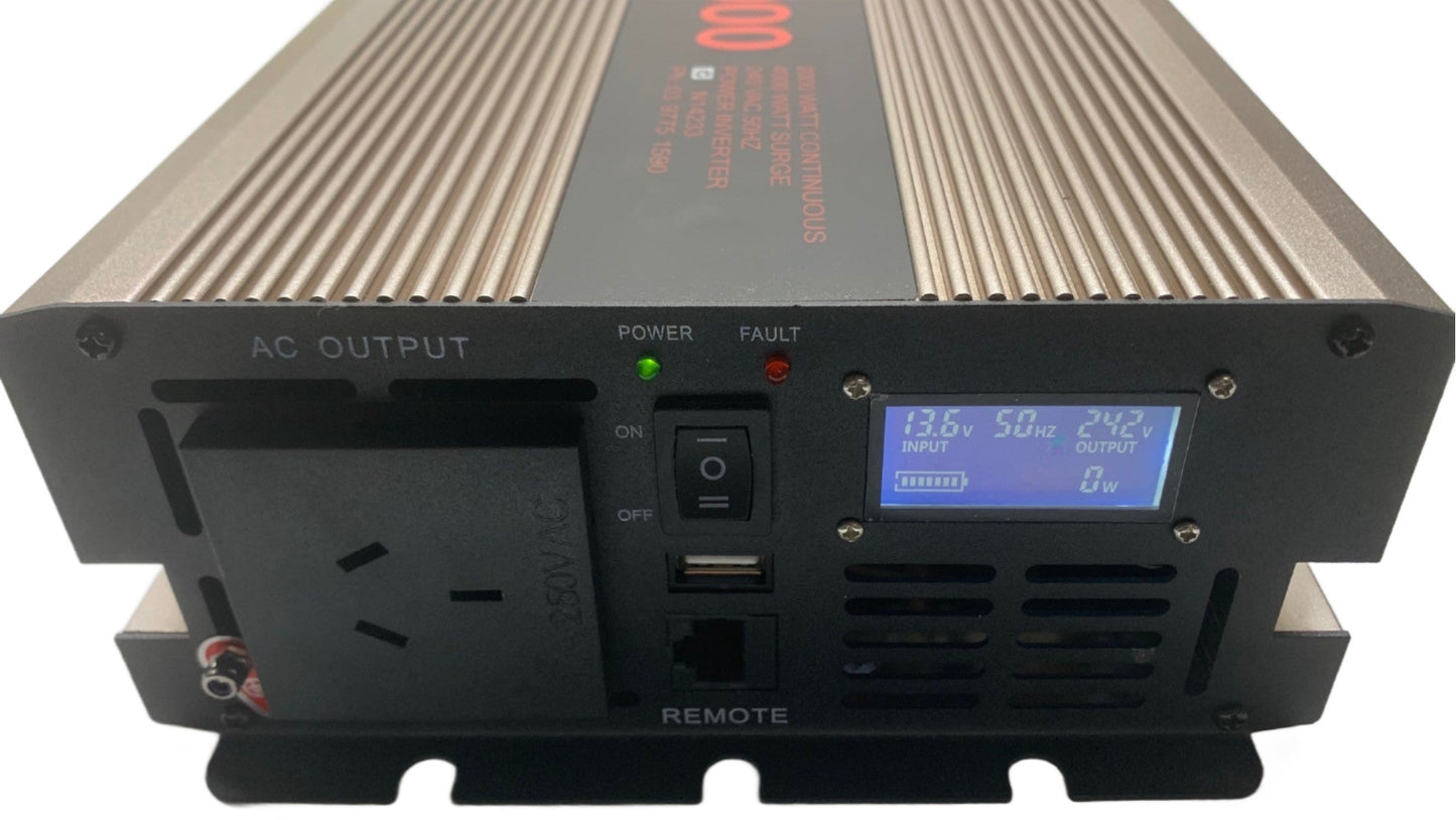 4000 watt surge 24 volt Pure sine wave inverter - PSX2000/24
