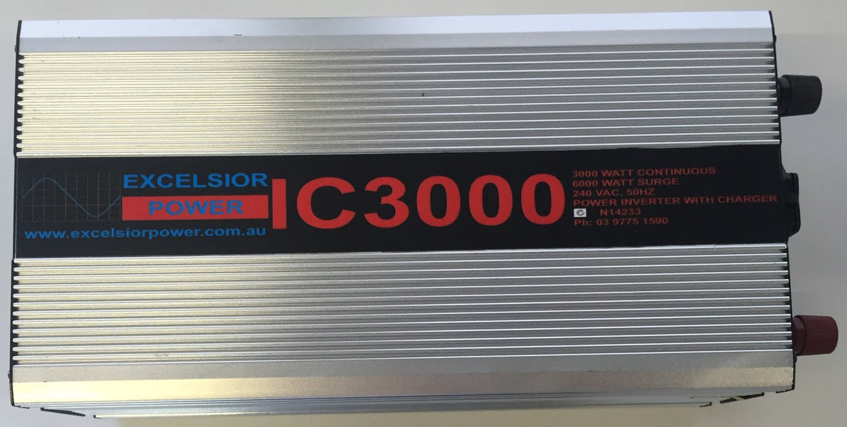 Inverter Charger, 6000 watt Surge, 12 volt, IC3000/12