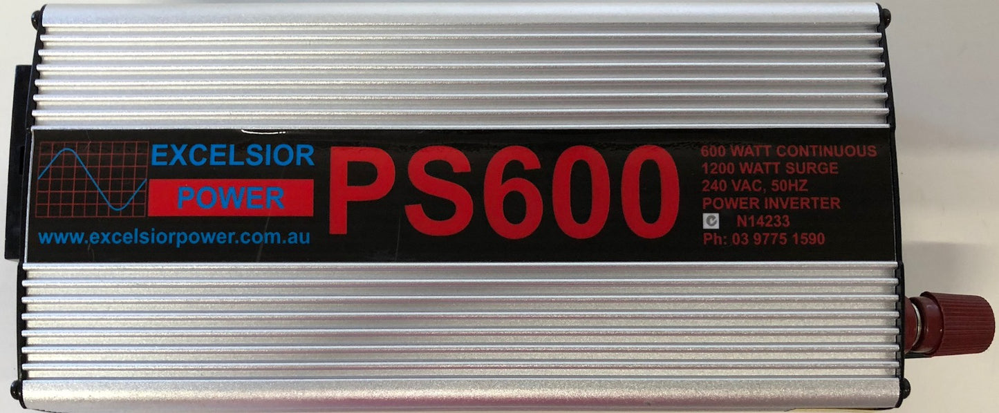 1200 watt surge 12 volt Pure sine wave inverter - PS600/12